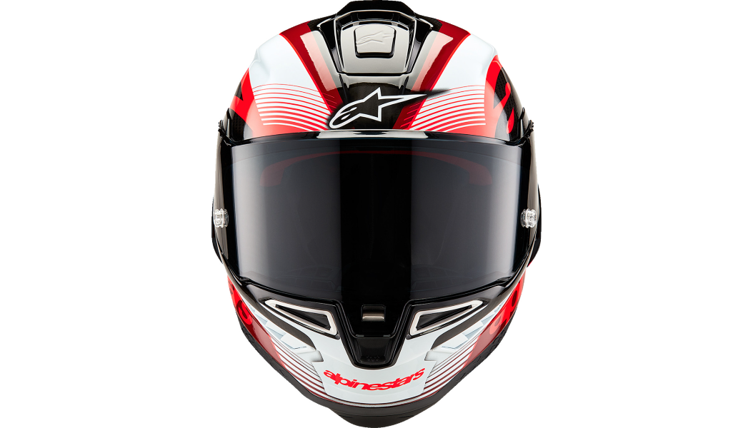 Alpinestars Supertech R10 - Team Black/Carbon Red/Gloss White - Image 2