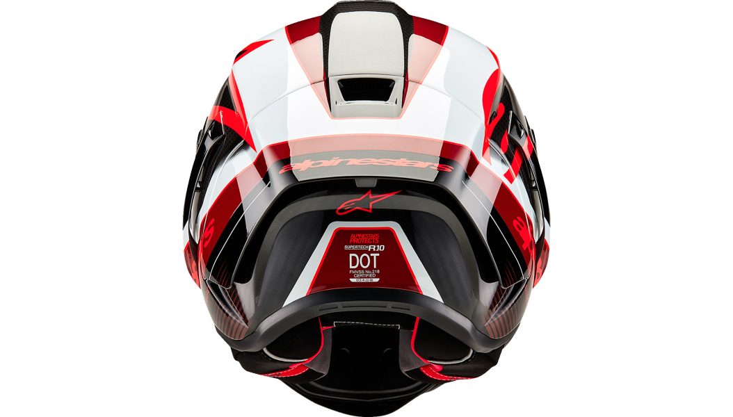 Alpinestars Supertech R10 - Team Black/Carbon Red/Gloss White - Image 5