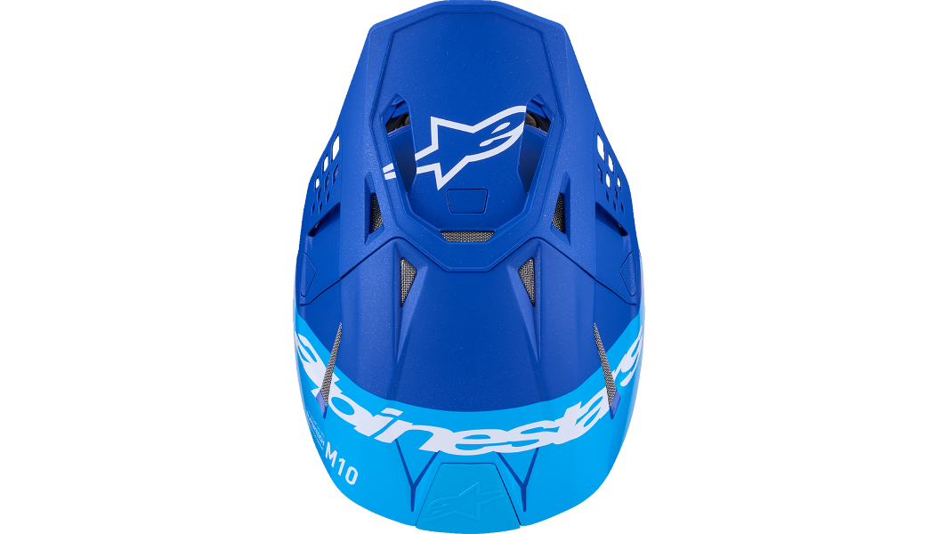 Alpinestars Supertech M10 MIPS Offroad Helmet - Flood Blue - Image 6