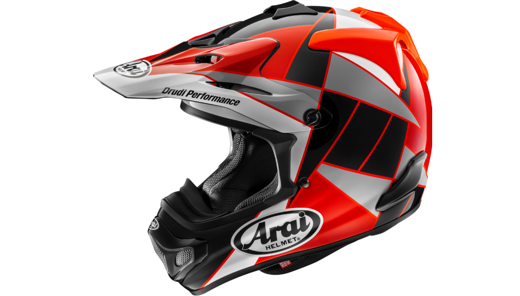 Arai VX-Pro4 Offroad Helmet - Fragment Red